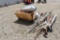Assorted Metal Piping, Angle Iron, Metal Yard Art, Aluminum Boat Tank, and More