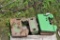 (5) John Deere Suitcase Weights, John Deere Suitcase Weight Bracket