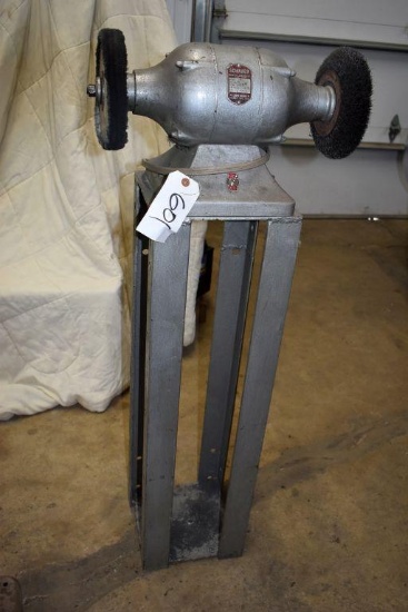 Schauer 1/3 HP Bench Grider/Polisher on Stand