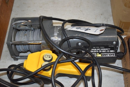 Badland Winches 1500 Lbs 120V Winch
