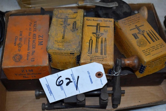 Vintage Valve Grinding and Reseating Tools