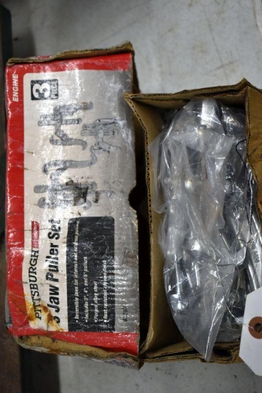 Pittsburgh 3 Jaw Puller Set, Original Packaging
