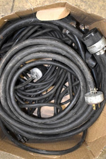 Assortment of Electrical Cords: 110 V and 220 V