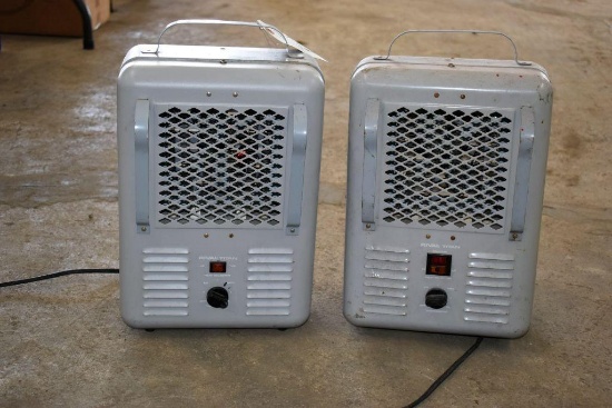 (2) Electric Heaters