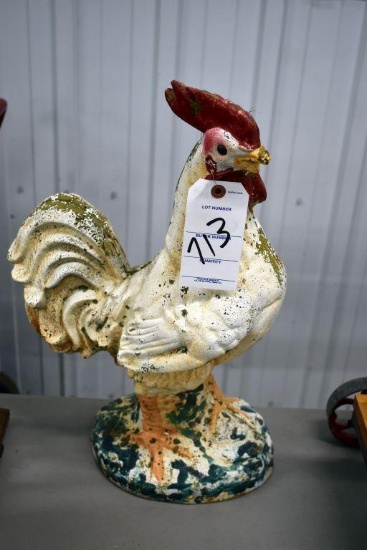 22" Tall Cement Rooster