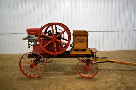 Associated Six mule Team, 6 HP, Horse Drawn, with Horse Pull, SN611500