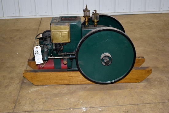 Fuller Johnson, Model NC, 1 1/2 HP, 600 RPM, Enclosed Crank Case, SN 170932, Wico Mag