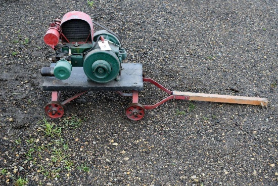 Cushman Cub Gas Engine on Truck