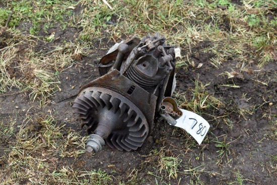 Dual Flywheel Gas Engine, Motor Does NOT Spin, Missing Parts