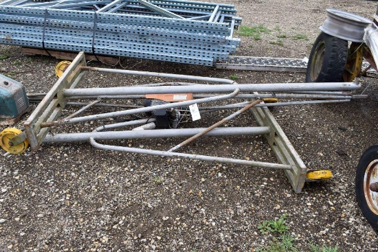 Shop Buuilt A Frame on Casters with Electric Winch