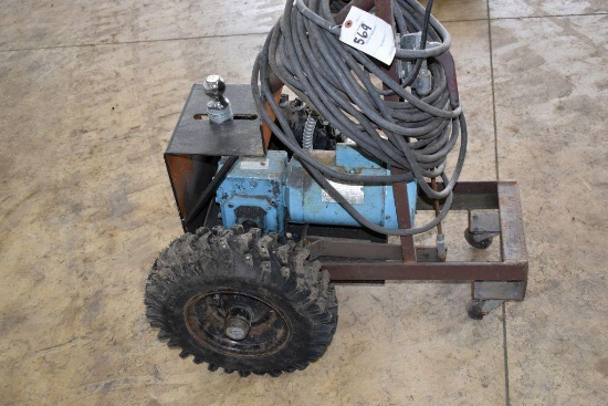 Electric trailer tugger, 110 VT, 3/4 HP