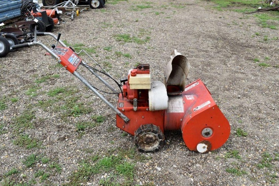 Craftsman Eager 1 22" Self Propelled Snow Blower, Tire Chains, Solid Tires, 2 Stage, 5 hp, Pull