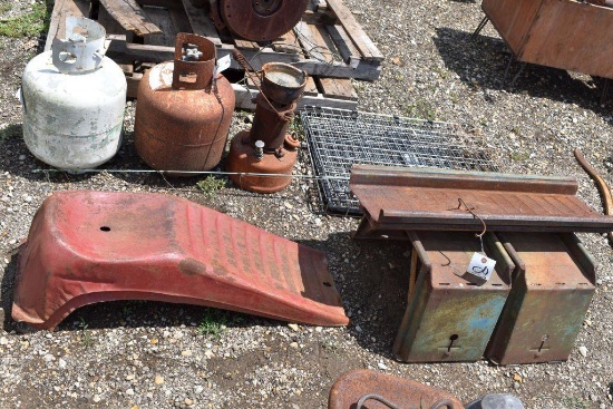 (4) Metal Car Rims