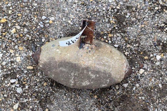 Vintage Concrete Windmill Weight