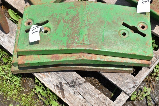 (4) John Deere Starter Weights