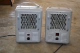 (2) Electric Heaters