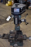 Enco Milling and Drilling Machine, Model 105-1110, SN 532755 with Lift Cabinet Stand