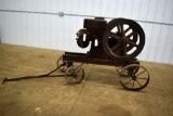 Economy, 5E HP, 425 RPM, SN 55997, on Steel Wheel Pull Truck, Not Complete