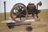 Stay Rite, 3 HP, on Steel Wheel Pull Truck