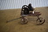 Sta-Rite, 1 1/2 HP, On homemade pull truck