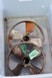 (2) Maytag Upright Flywheels