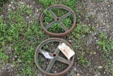 (2) Steel Wheels, 11.5
