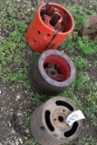 3 Gas Engine Pulleys