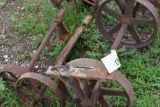 1 Gas Engine Steel Wheel Truck Axle, 2 Gas Engine Truck Parts