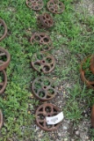 (8) Small Steel Wheels