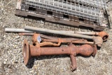 Vintage W.L. Davey Pump Corp. Well Pump, Missing Parts, with Pipes