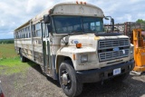 1994 Ford B700 Diesel Bus, 5.9L Cummins, Allison Automatic Transmission, Runs Good, Rear Fold