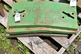 (4) John Deere Starter Weights