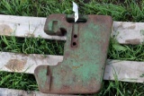 (2) John Deere Suitcase Weights