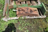 (2) John Deere Starter Weight Brackets with 2 John Deere Starter Weights