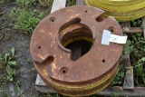 (4) John Deere Wheel Weights