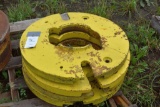 (4) John Deere Wheel Weights