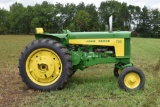 John Deere 730, Gas, Wide Front, 15.5x38 Tires, (3) Sets Wheel Weights, Flat Top Fenders, Elephant