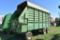 John Deere 716 Chopper Box, 16', 3 Beater, Metal