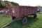 150 Bushel Wood Box on Super 6 Running Gear