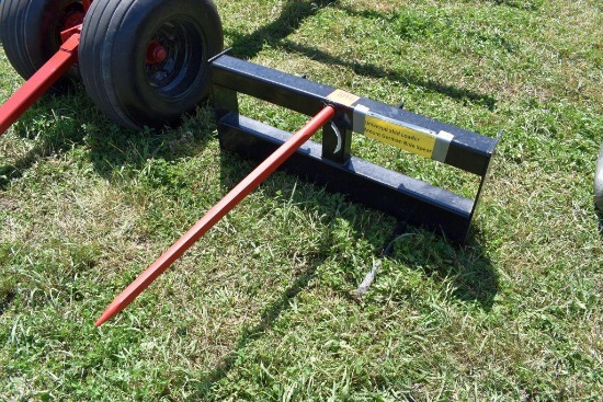 Universal Skid Loader Mount German Bale Spear