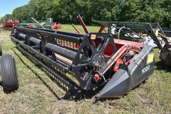 International 1020 20' Bean Head, 1 1/2" Sickle