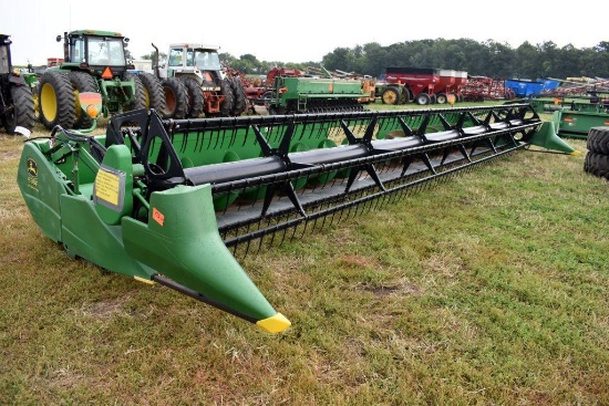 John Deere 635F HydraFlex Bean Head, 35', Single