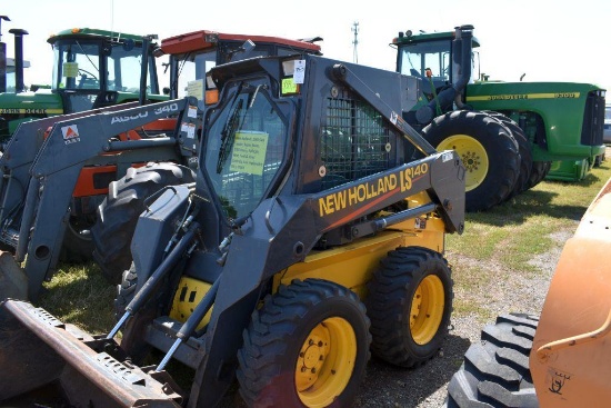 New Holland LS140 Skid Loader, Super Boom, 3705 H9