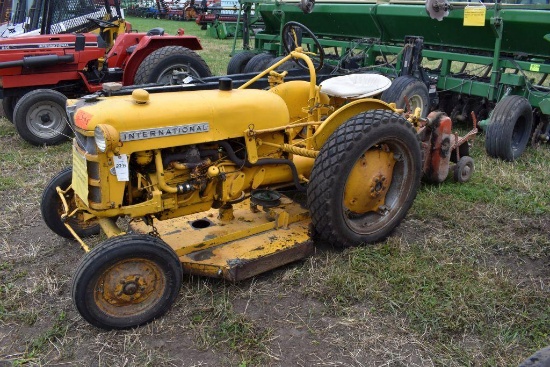 International Cub Lowboy with Factory 2pt. Turf