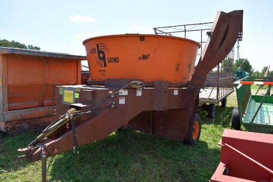 Roto Grind Model 760 Tub Grinder, 1000 PTO, Worksd