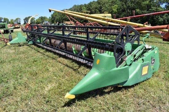 John Deere 925 Bean Head, 3" Cut, Poly, Stubble