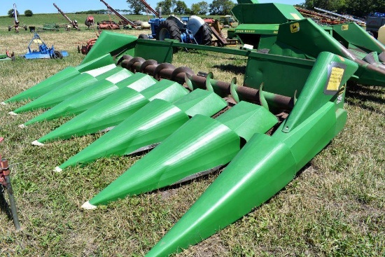 John Deere 643 Corn Head, 6 Row 30" High Tin Withs