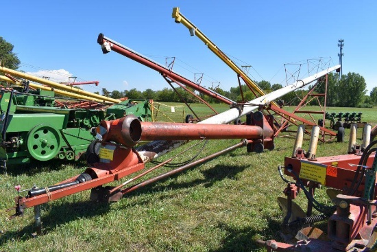 Feterl Swing Hopper Auger, 10"x71', New Intake Fl