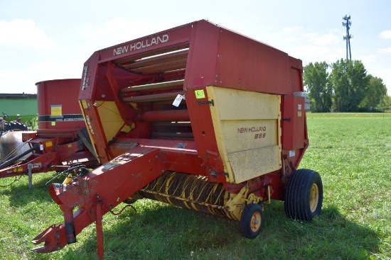 New Holland 855 Round Baler with Monitor, 540 PTOs
