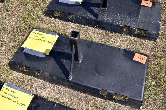 New, Unused 2" Receiver Hitch, Universal Skid